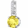 施华洛世奇/Swarovski Remix Collection Charm, 十一月, 黄色, 镀铑 5437326