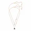 施华洛世奇/Swarovski 项链 Nicest 套装, 白色, 镀玫瑰金色 5446660