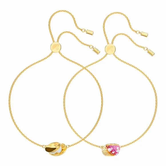 施华洛世奇/Swarovski 手饰 Nicest 套装, 彩色设计, 镀金色 5486079