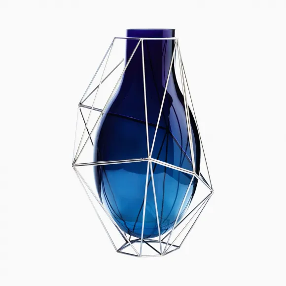 施华洛世奇/Swarovski 框架花瓶 大号 蓝色 5488383