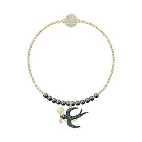 施华洛世奇/Swarovski Remix Collection Swallow Strand, 彩色设计, 镀金色调 5511097