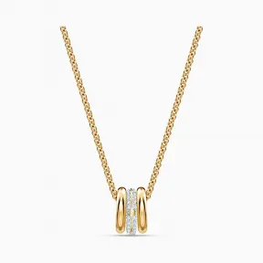 施华洛世奇/Swarovski Stone 链坠 白色 多种金属润饰 5523989