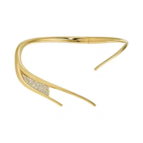 施华洛世奇/Swarovski 白色 镀金色调 项圈 Gilded Treasures 项圈 5534418