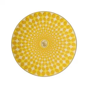 施华洛世奇/Swarovski Signum 餐盘  瓷器  小码  黄色 5635554