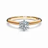 蒂芙尼/Tiffany Tiffany® Setting 18K 金六爪镶嵌钻戒:经典订婚钻戒 36250313 