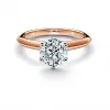 蒂芙尼/Tiffany 18K玫瑰金 Tiffany® Setting:世上最具标志性的订婚戒指 36932171 