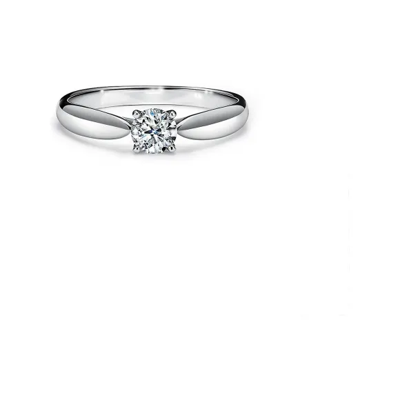 蒂芙尼/Tiffany Harmony® 铂金订婚戒指：平衡与优雅的研究 37260878 