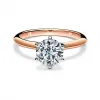 蒂芙尼/Tiffany 18K玫瑰金 Tiffany® Setting:世上最具标志性的订婚戒指 37797553 