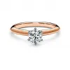 蒂芙尼/Tiffany 18K玫瑰金 Tiffany® Setting:世上最具标志性的订婚戒指 61231153 