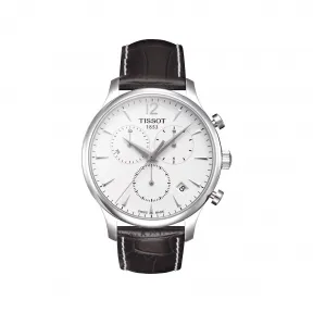 天梭 Tissot T-Classic系列 皮革 石英机芯 男表 T063.617.16.037.00