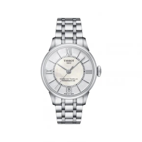 天梭 Tissot T-Classic系列 精钢 自动机械机芯 女表 T099.207.11.118.00
