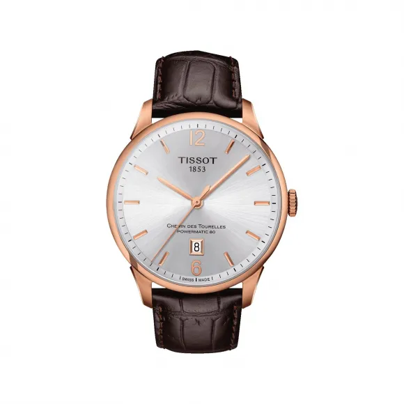 天梭 Tissot T-Classic系列 皮革 自动机械机芯 男表 T099.407.36.037.00