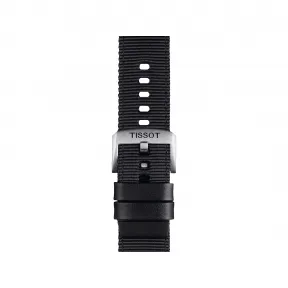 天梭/Tissot 黑色 压纹牛皮 表带 T852.046.769
