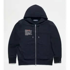 托德斯/Tod's 男人 黑色 No_Code拉链帽衫 X5MB544N600UHBB999