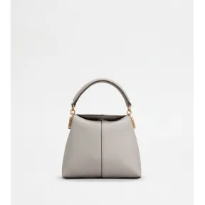 托德斯/Tod's 女人 灰色 Tod's T Case 超小号皮革托特邮差包 XBWTSTO0000XPRB221