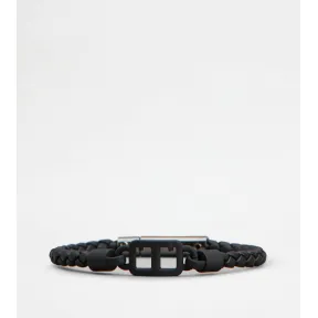 托德斯/Tod's Man 黑色 皮革手鐲 XEMB4001100WVIMB999