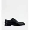 托德斯/Tod's 男人 黑色 牛皮系带鞋 XXM01E0O530PM6B999