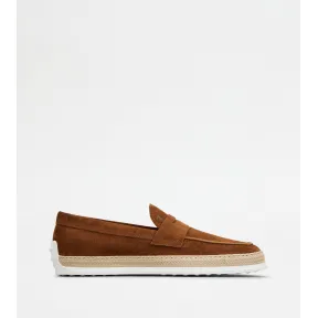 托德斯/Tod's Mocasín en Ante MARRÓN Hombre XXM0TV0FQ80RE09MS018
