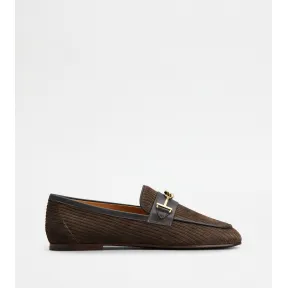 托德斯/Tod's Mocasín en Ante MARRÓN Mujer XXW79A0HM60TVN41MS611