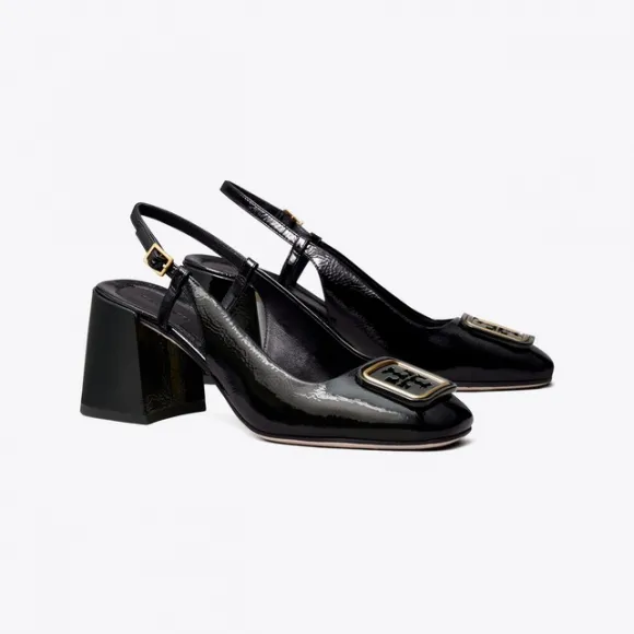 汤丽柏琦/Tory Burch Georgia Bombé 露跟鞋 137065-006