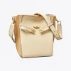 汤丽柏琦/Tory Burch Lee Radziwill 纹理双层水桶包 139014-102