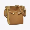 汤丽柏琦/Tory Burch Lee Radziwill 纹理双层水桶包 139014-202