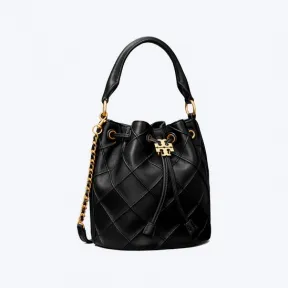汤丽柏琦/Tory Burch Fleming 小号软皮水桶包 142565-001