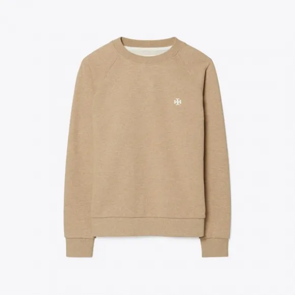 汤丽柏琦/Tory Burch 插肩袖毛圈布圆领衫 74317-062
