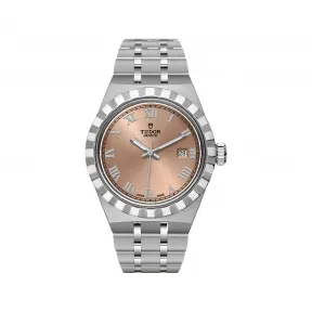 帝舵/Tudor 帝舵皇家系列 28MM 磨光及磨砂钢表壳 自动机械机芯 女表 M28300-0008