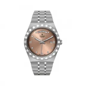 帝舵/Tudor 帝舵皇家系列 41MM 磨光及磨砂钢表壳 自动机械机芯 男表 M28600-0011