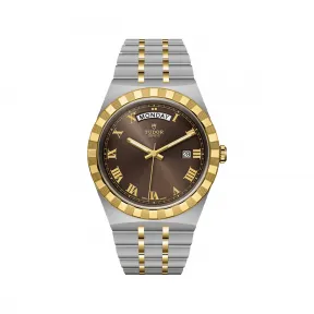 帝舵/Tudor 帝舵皇家系列 41MM 磨光及磨砂钢表壳 自动机械机芯 男表 M28603-0007