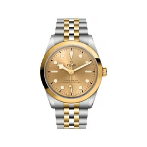 帝舵/Tudor 碧湾型 36MM 磨光及磨砂钢 自动机械机芯 中性表 M79643-0005