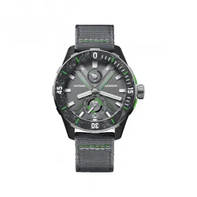 雅典/Ulysse Nardin Diver The Ocean Race 44MM 60% 为 回收渔网制成的NYLO®聚酰胺材料 40%为 Carbonium®碳正离子材料 自动机械机芯 男表 1183-170LE-1A-TOR-0A