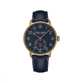 雅典/Ulysse Nardin 航海系列 不锈钢/青铜 自动机械 男表 1187-320LE-63