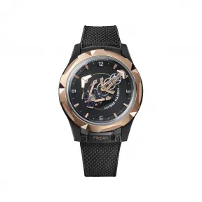 雅典/Ulysse Nardin Freak ONE 44MM 黑色DLC镀层缎面打磨钛金属表壳 自动机械机芯 男表 2405-500-2A-3D