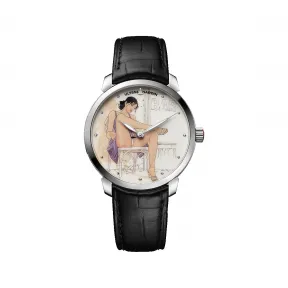 雅典/Ulysse Nardin Classico Manara Declic 40MM 精钢 自动机械机芯 男表 3203-136LE-9C-MANARAD-1A