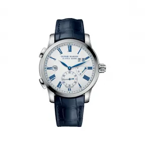 雅典/Ulysse Nardin 经典系列双时区腕表 不锈钢 自动机械 男表 3243-132-E0