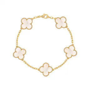 梵克雅宝/Van Cleef & Arpels Vintage Alhambra手链 5图案 - VCARA41800