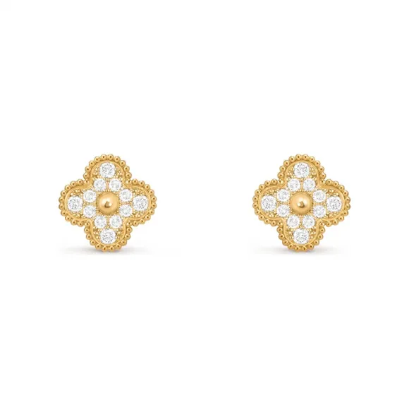 梵克雅宝/Van Cleef & Arpels Vintage Alhambra耳环 - VCARA44700