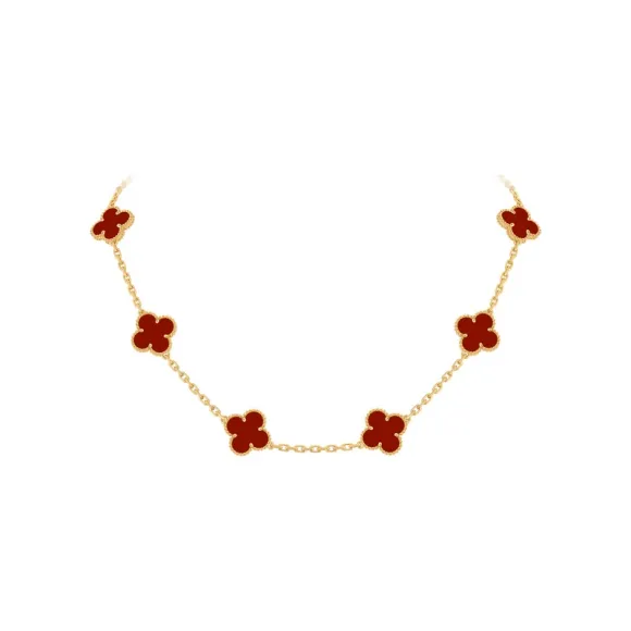 梵克雅宝/Van Cleef & Arpels Vintage Alhambra项链 10图案 - VCARD40600