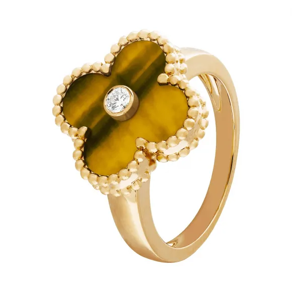 梵克雅宝/Van Cleef & Arpels Vintage Alhambra戒指 - VCARD40900