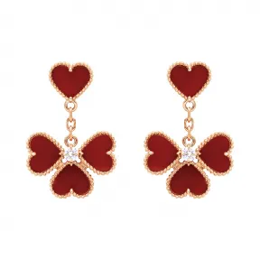 梵克雅宝/Van Cleef & Arpels Sweet Alhambra Effeuillage耳环 - VCARN5PP00