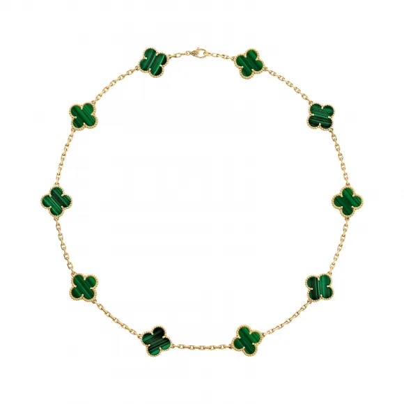 梵克雅宝/Van Cleef & Arpels Vintage Alhambra项链 10图案 - VCARO3QJ00