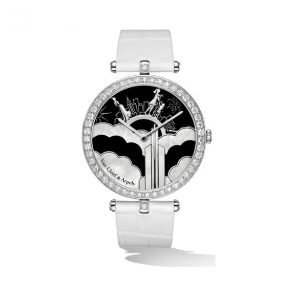 梵克雅宝/Van Cleef & Arpels 梵克雅宝诗意复杂功能系列VCARO40J00纽约的一天女士