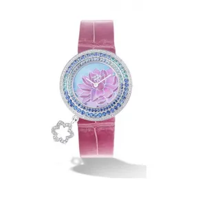 梵克雅宝/Van Cleef & Arpels 梵克雅宝非凡表盘腕表系列VCARO4FS00魅力莲花女士