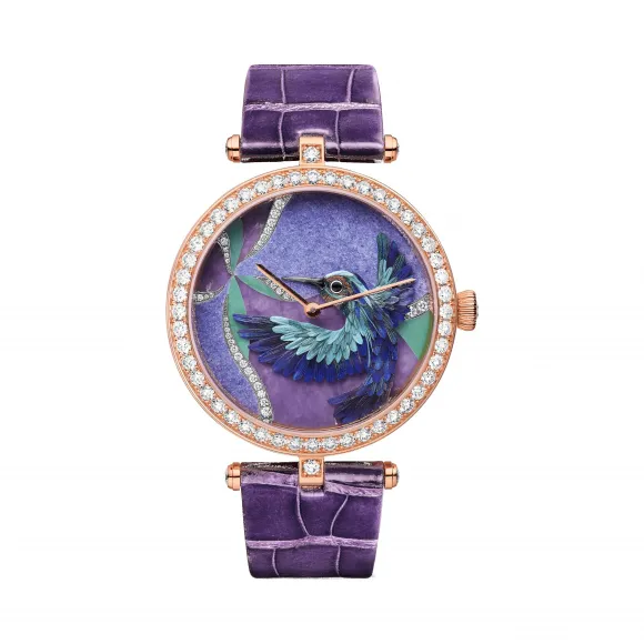 梵克雅宝/Van Cleef & Arpels Lady Arpels Colibri Indigo腕表 - VCARO4KB00