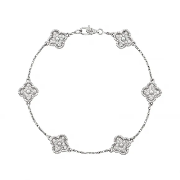 梵克雅宝/Van Cleef & Arpels Sweet Alhambra手链 6图案 - VCARO85700