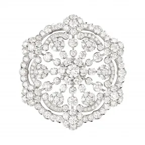 梵克雅宝/Van Cleef & Arpels Snowflake胸针和吊坠 - VCARP39900