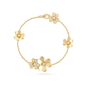 梵克雅宝/Van Cleef & Arpels Frivole手镯 5花 - VCARP3W400