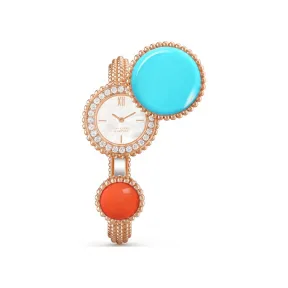 梵克雅宝/Van Cleef & Arpels Perlée Toi & Moi隐秘式腕表 中号款式 VCARPBKP00